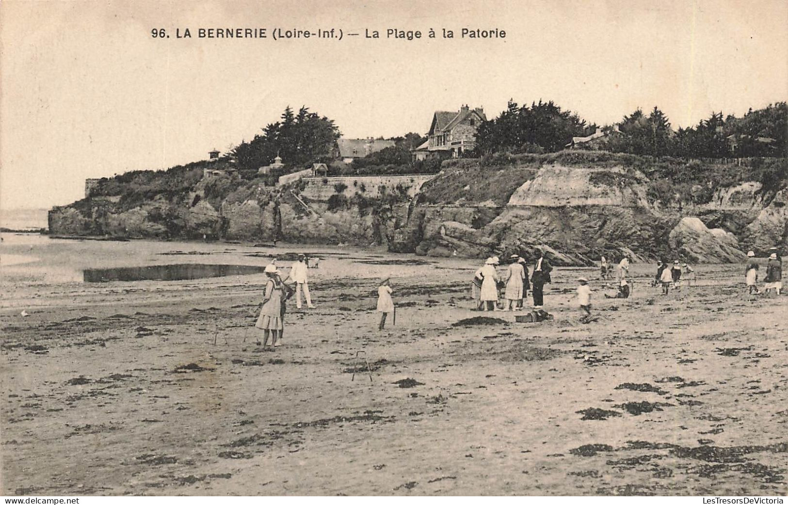 FRANCE - La Bernerie - La Plage à La Patorie - Carte Postale Ancienne - La Bernerie-en-Retz