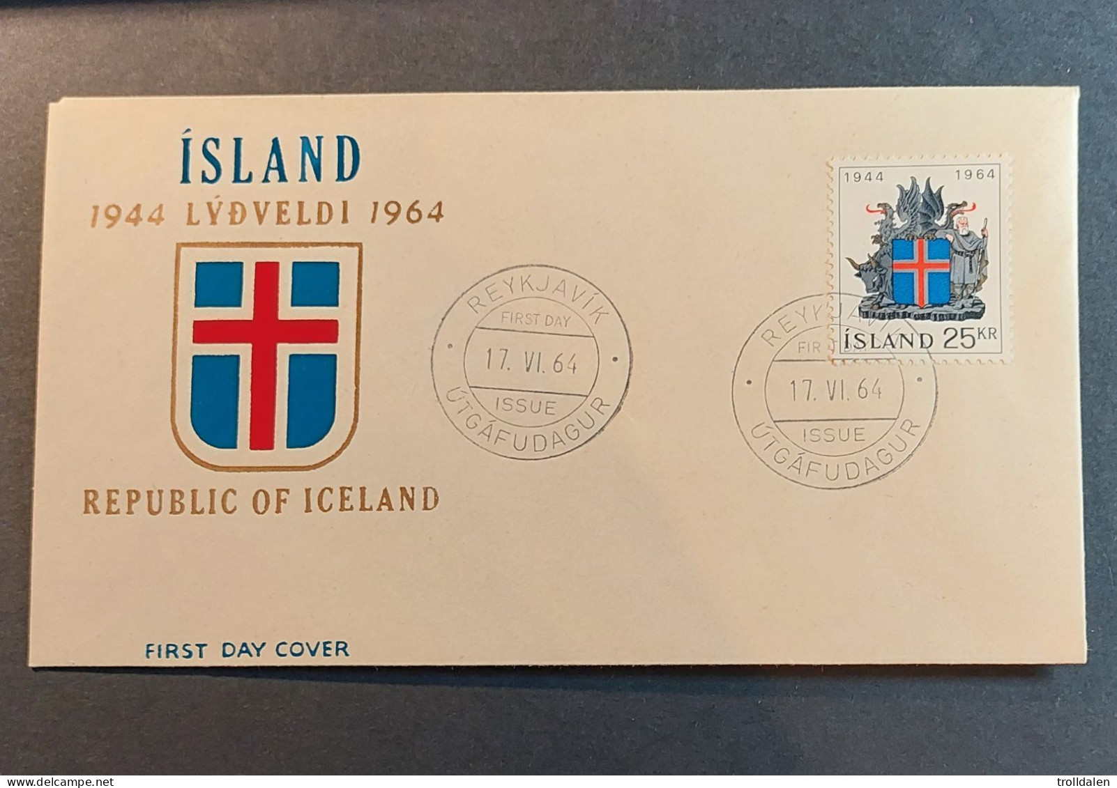 Iceland FDC 1964 - FDC