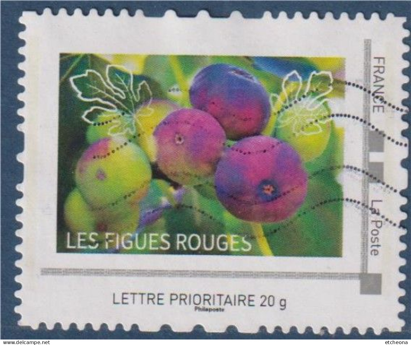 Les Figues Rouges Issu Collector Les Exclusifs TVP LP 20g Oblitéré Cadre Philaposte - Used Stamps