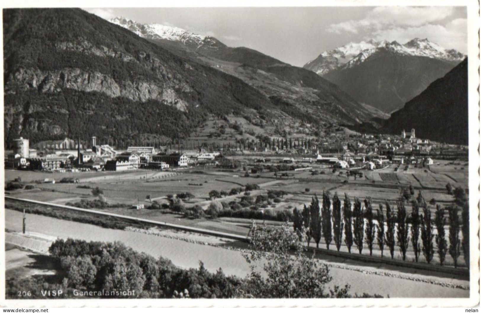 VISP GENERELANSICHT - F.P. - Viège