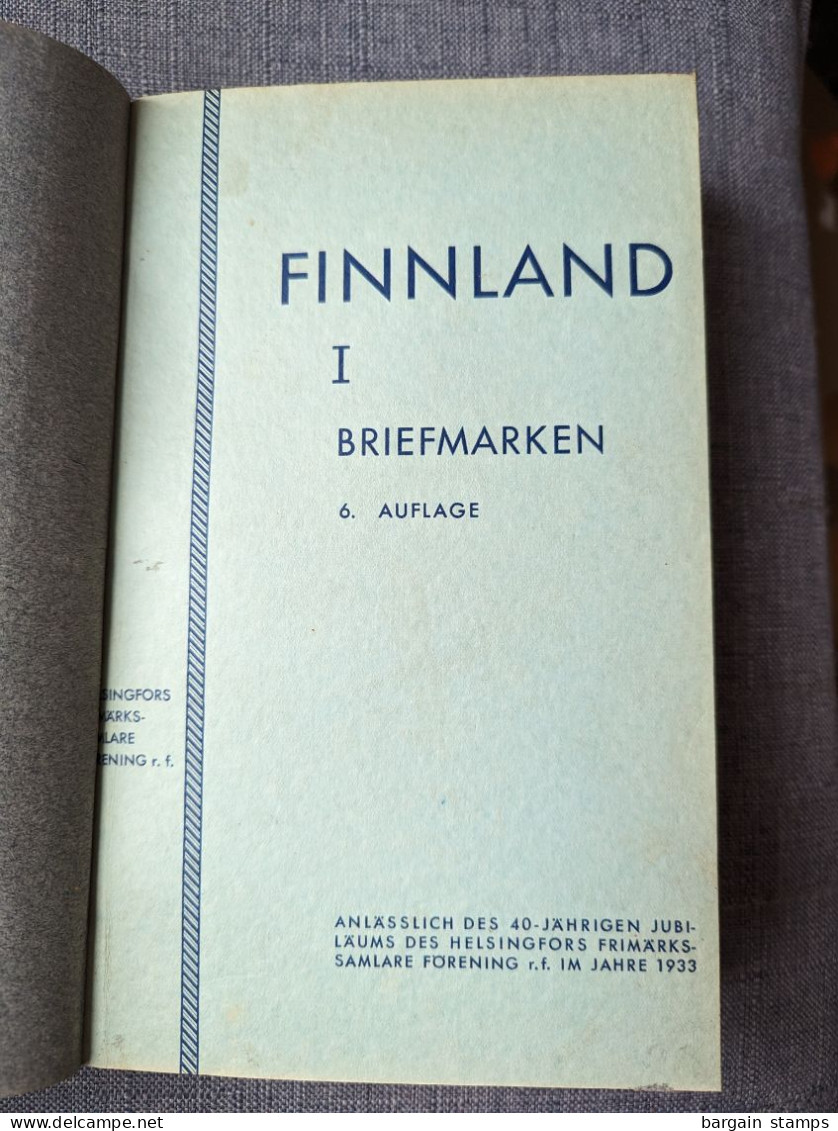 Finnland I Briefmarken II Ganzsachen III Helsingfors Stadtpost Tammerfors Lokalpos - 1923 Und 1934 - Handbücher