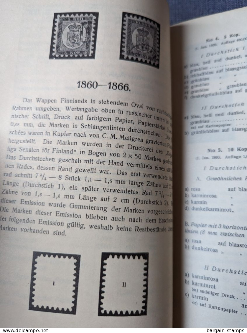 Finnland I Briefmarken II Ganzsachen III Helsingfors Stadtpost Tammerfors Lokalpos - 1923 Und 1934 - Handbücher