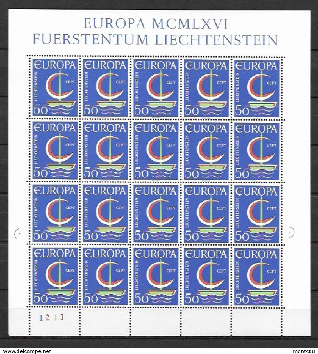 Liechtenstein 1966.  Europa Mi 469  (**) - 1966