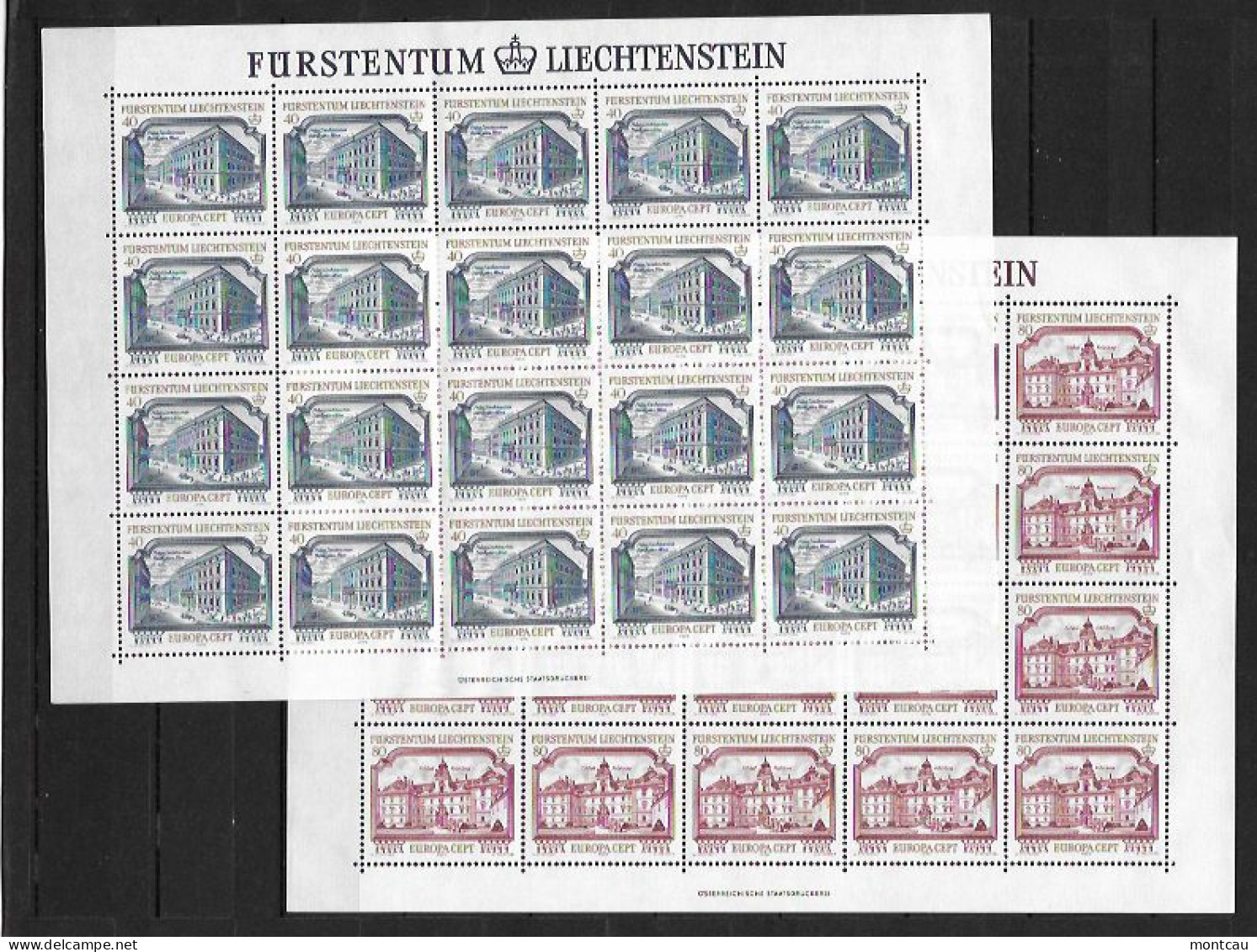 Liechtenstein 1978.  Europa Mi 692-93  (**) - 1978