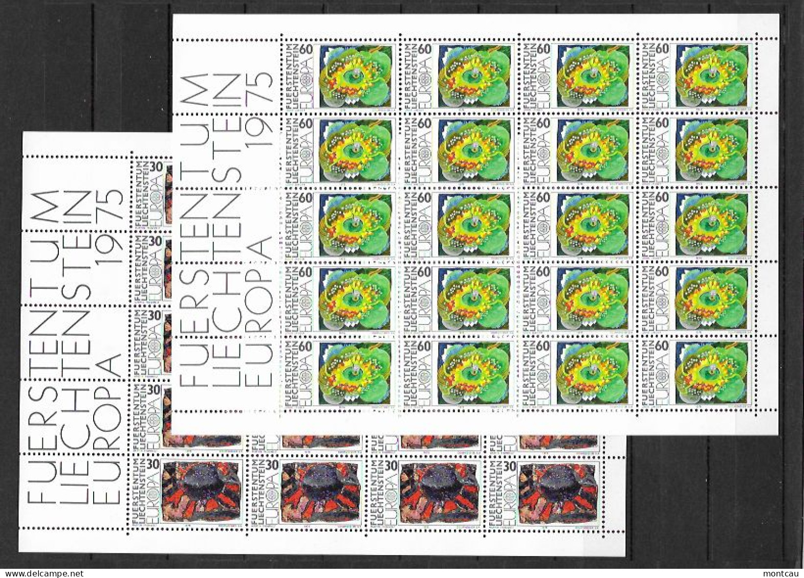 Liechtenstein 1975.  Europa Mi 623-24  (**) - 1975