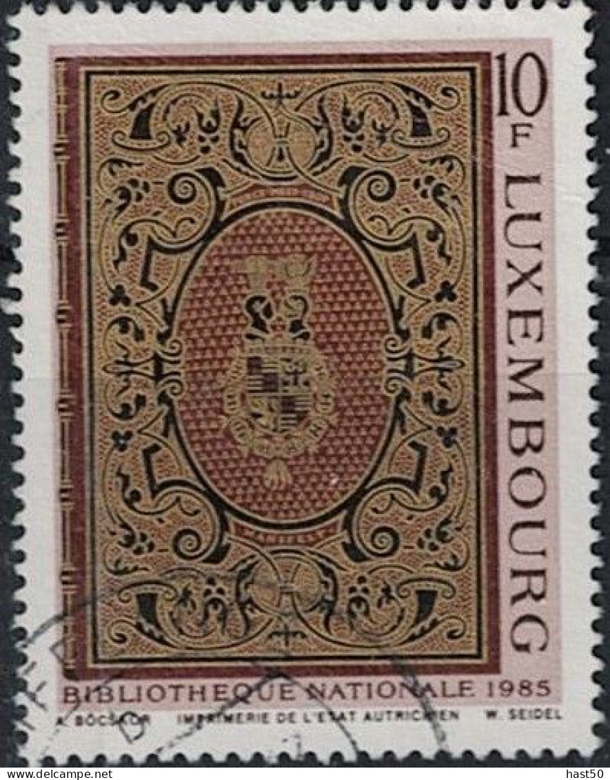 Luxemburg - Nationalbibliothek (MiNr: 1137) 1985 - Gest Used Obl - Usados