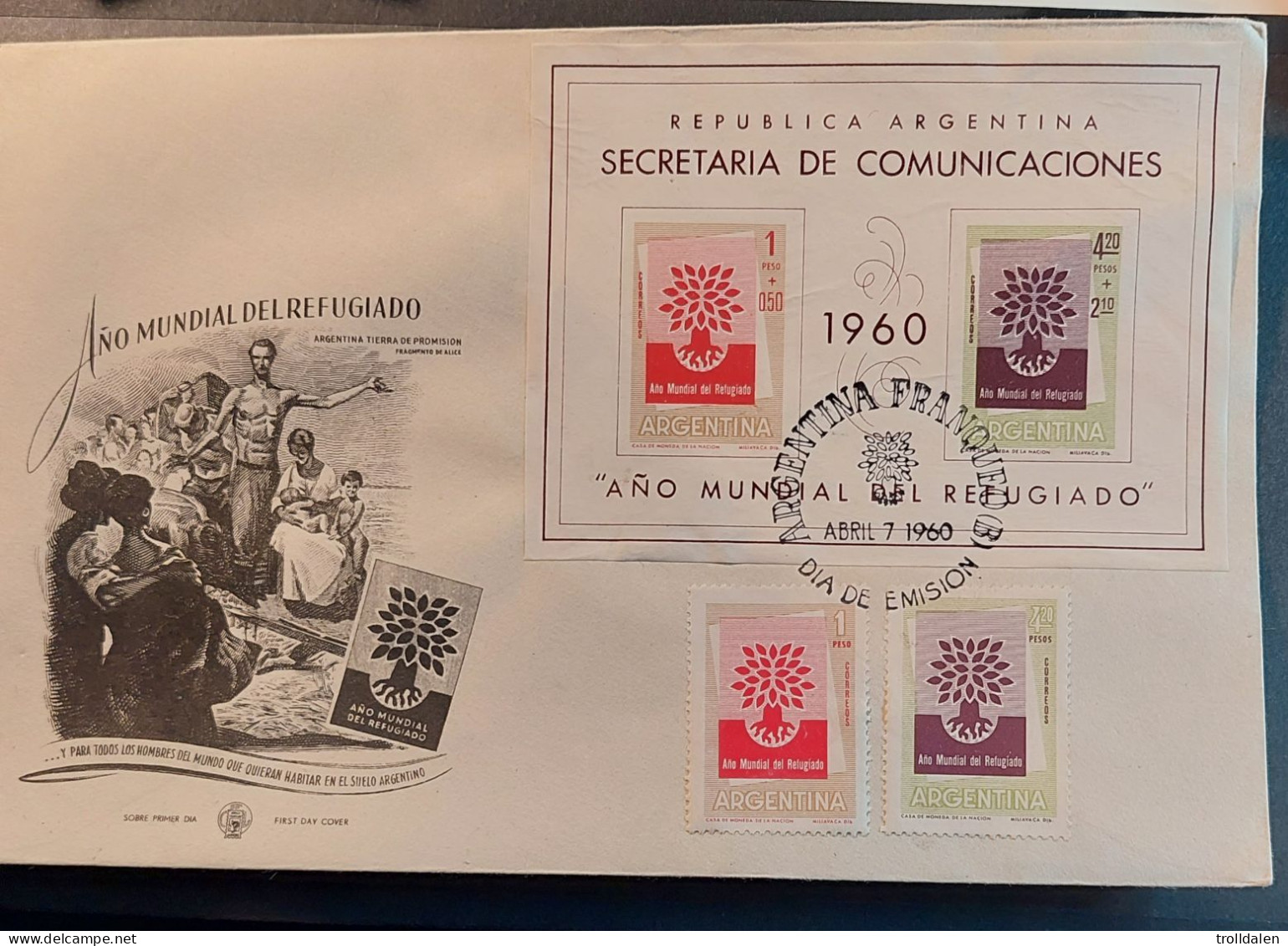 Argentina FDC 1960 - FDC