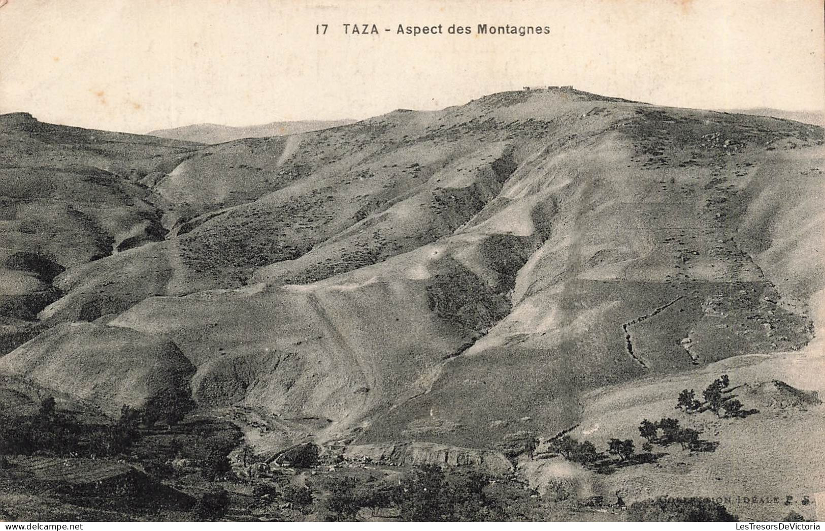 MAROC - Taza - Aspect Des Montagnes - Carte Postale Ancienne - Fez (Fès)