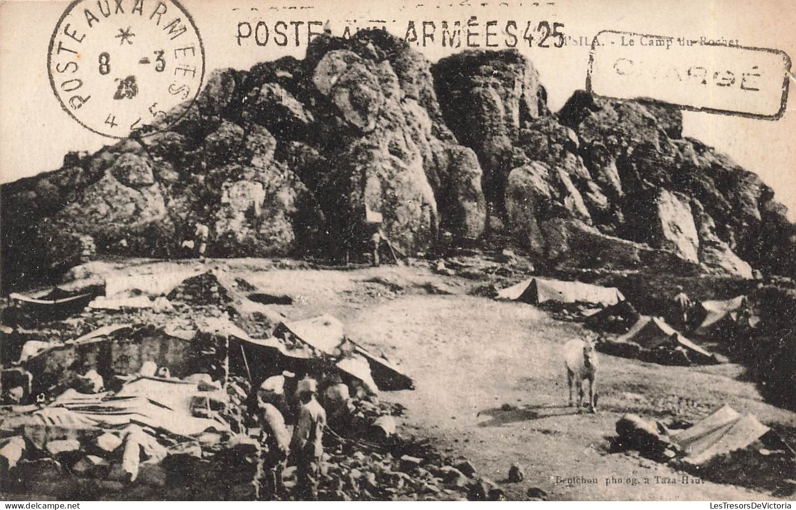 ALGÉRIE - M'Sila - Le Camp Du Rochet - Carte Postale Ancienne - M'Sila