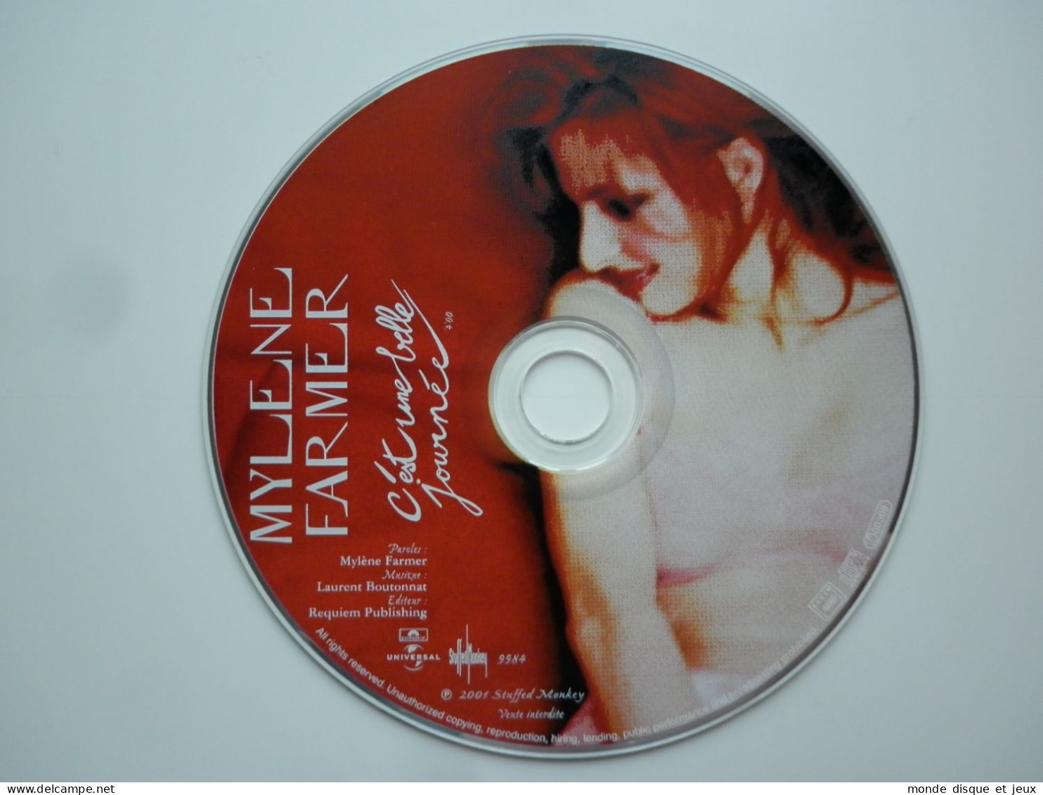 Mylene Farmer Cd Promo C'est Une Belle Journée - Other - French Music