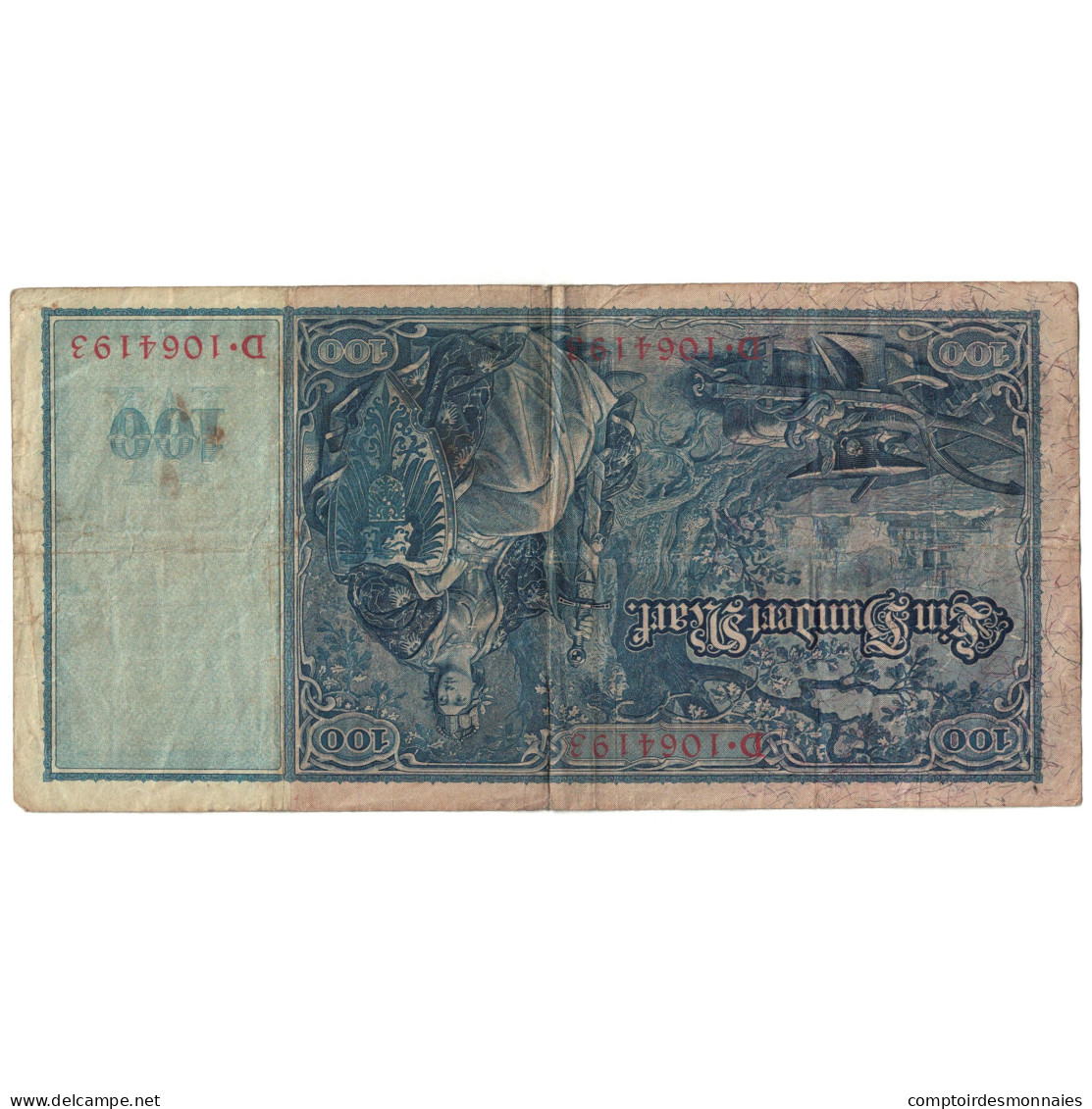 Billet, Allemagne, 100 Mark, 1910, 1910-04-21, KM:42, TTB - 100 Mark