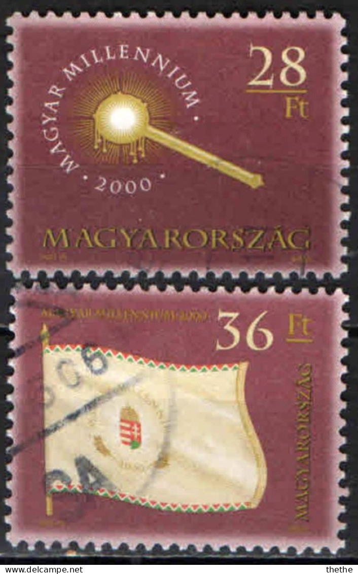 HONGRIE - Millénaire 2000 - Used Stamps