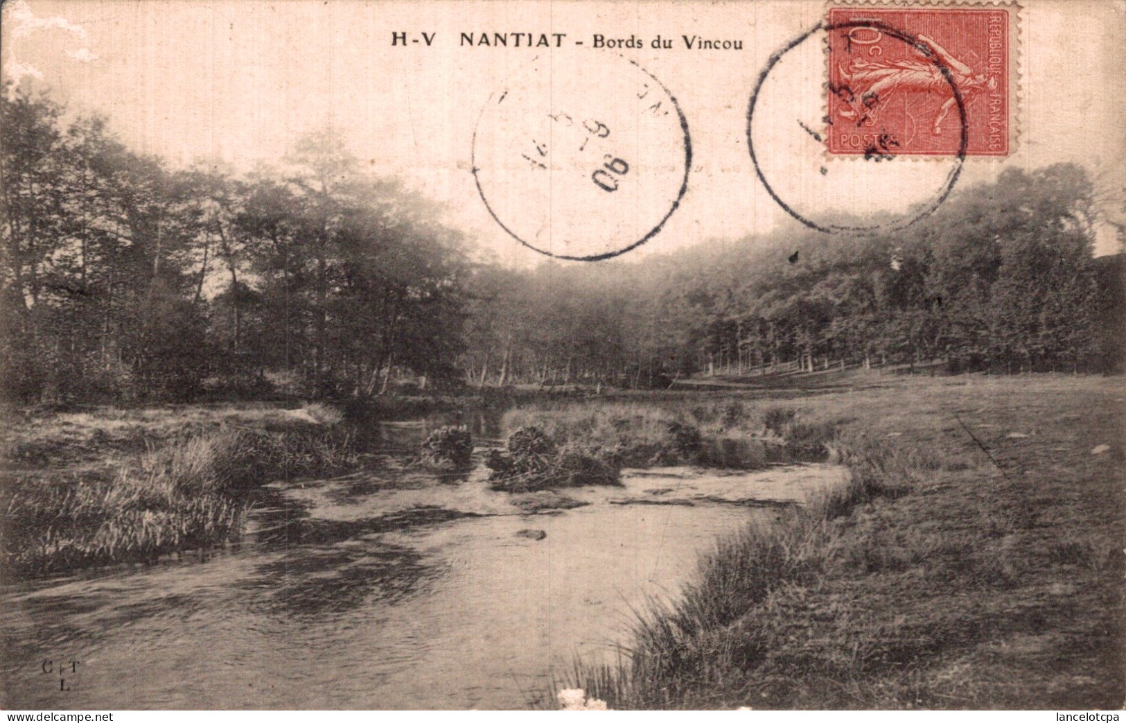 87 - NANTIAT / BORDS DU VINCOU - Nantiat