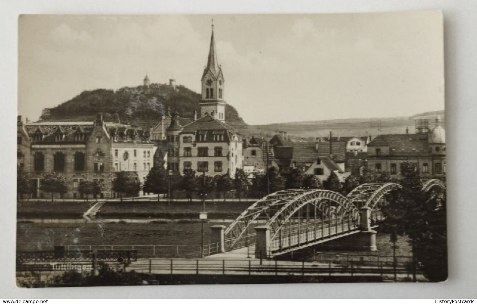 Tuttlingen, Stadtansicht, Brücke, 1910 - Tuttlingen