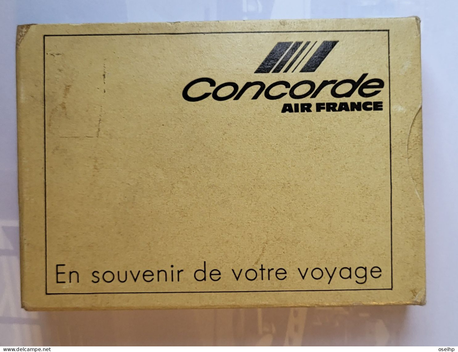 Jeu de 54 Cartes à Jouer Souvenir Voyage CONCORDE Air France - Jeu de la Pucelle  Jeanne d'Arc