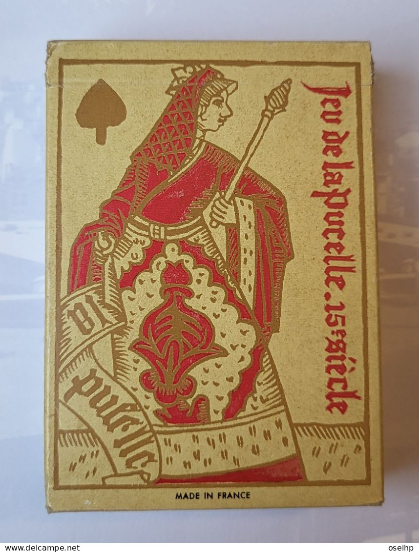 Jeu de 54 Cartes à Jouer Souvenir Voyage CONCORDE Air France - Jeu de la Pucelle  Jeanne d'Arc