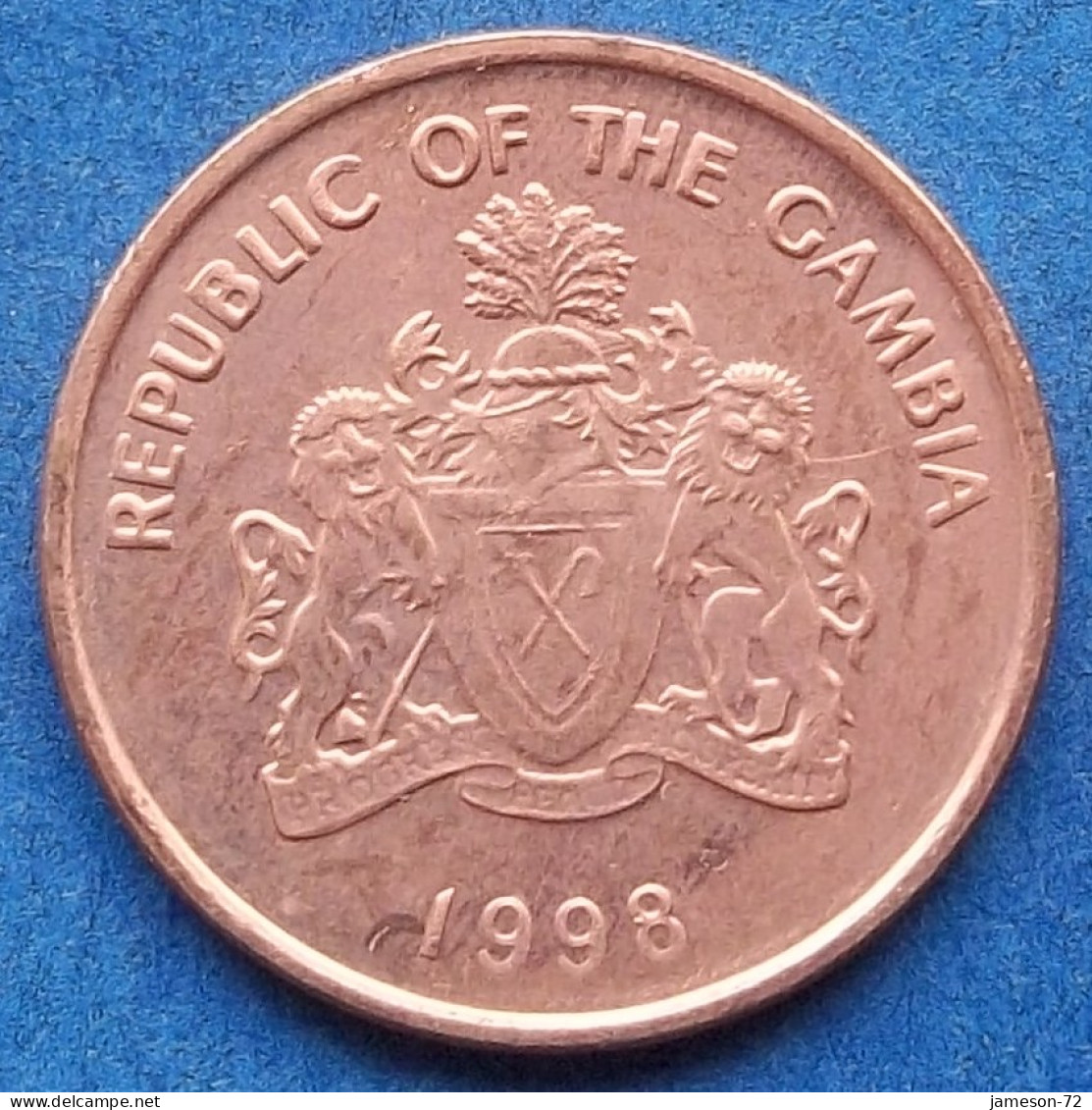GAMBIA - 1 Butut 1998 "Peanuts" KM# 54 Republic (1965) - Edelweiss Coins - Gambie