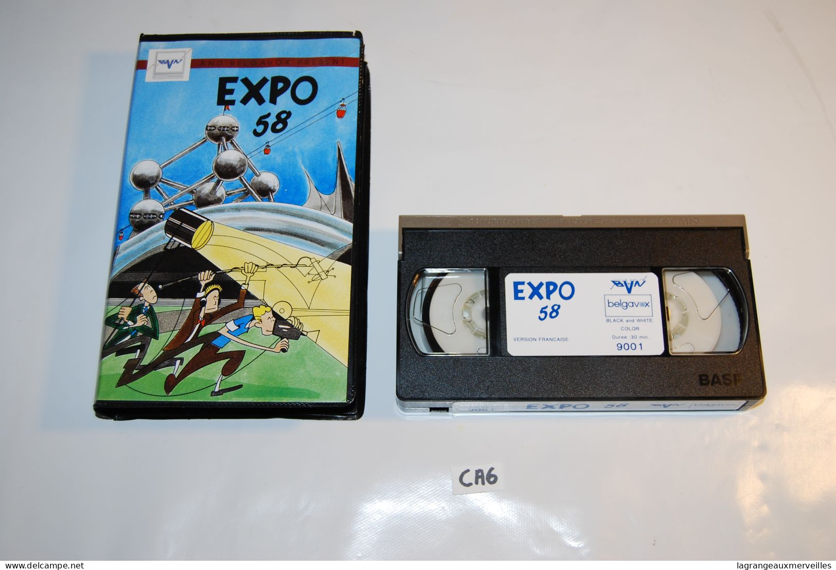 CA6 K7 - Cassette Vidéo VHS - Expo 58 - Historia