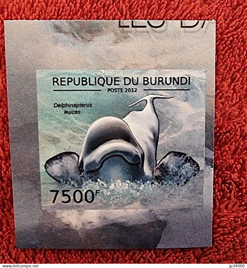 BURUNDI Mammiferes Marins, Baleines, Baleine. Yvert N°2098 Non Dentelé.** Neuf Sans Charnière (MNH) - Ballenas