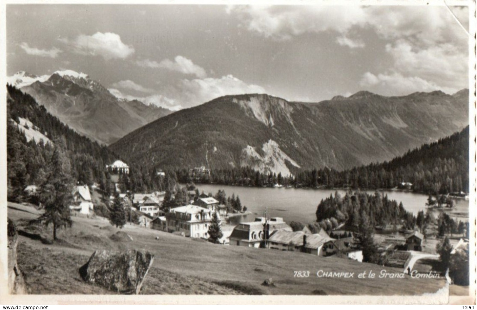 CHAMPEX ET LE GRAND COMBIN - F.P. - Orsières