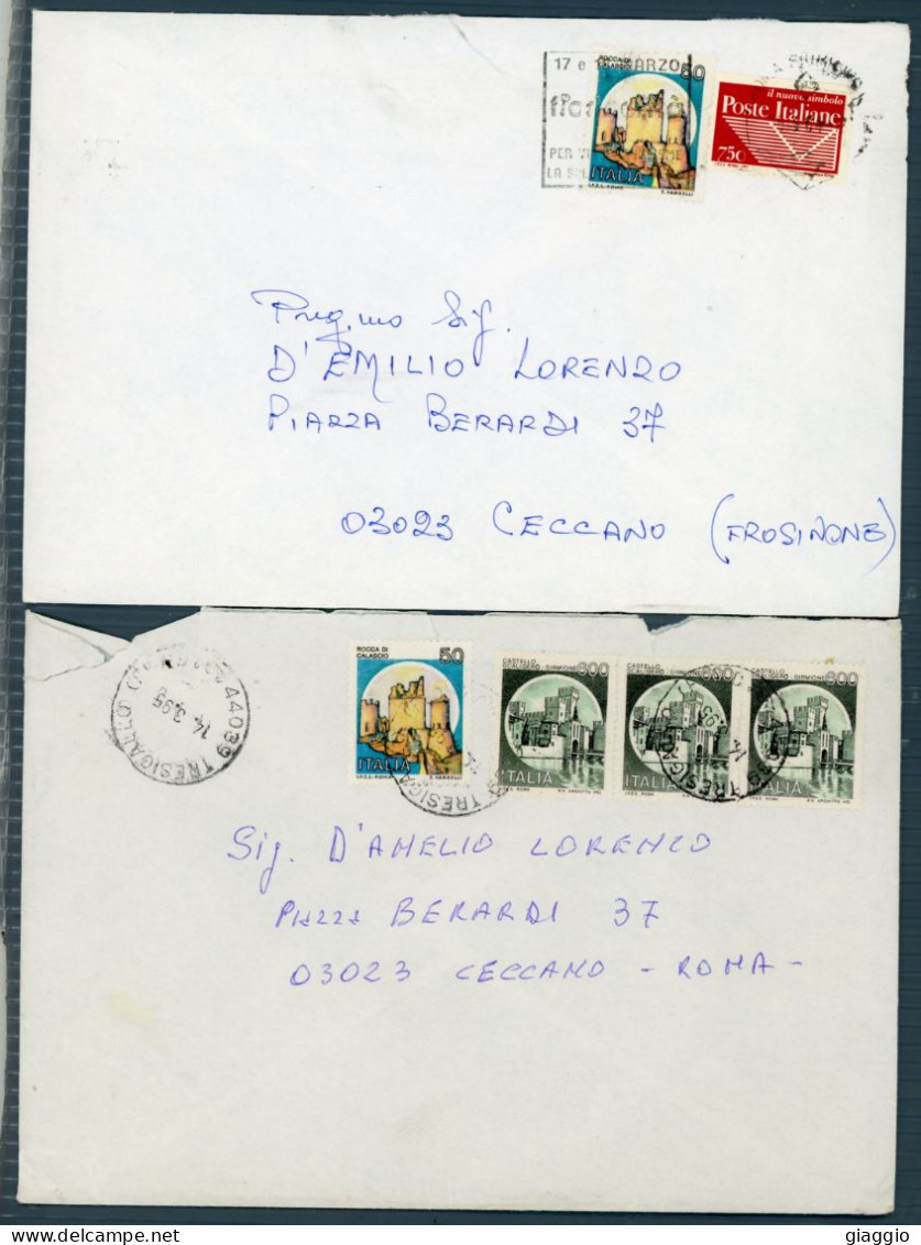 °°° Francobolli N. 4504 - Lotto Buste Varie 6 Pezzi °°° - Collections