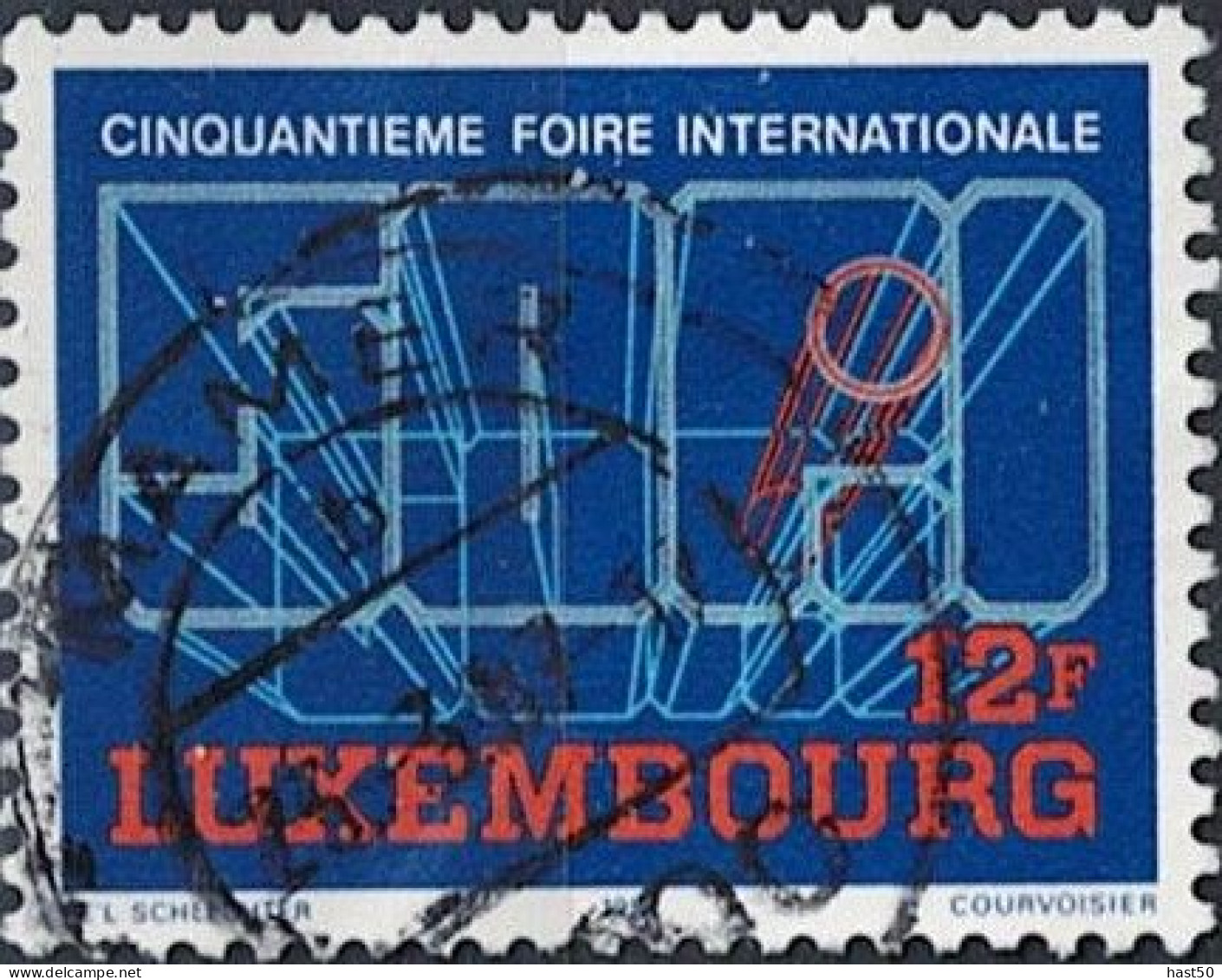 Luxemburg - Messe Luxemburg (MiNr: 1172) 1987 - Gest Used Obl - Oblitérés