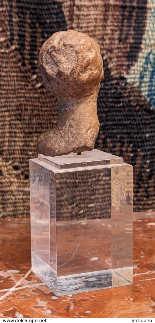 Tête De Femme Grecque De Type Tanagra - Archaeology