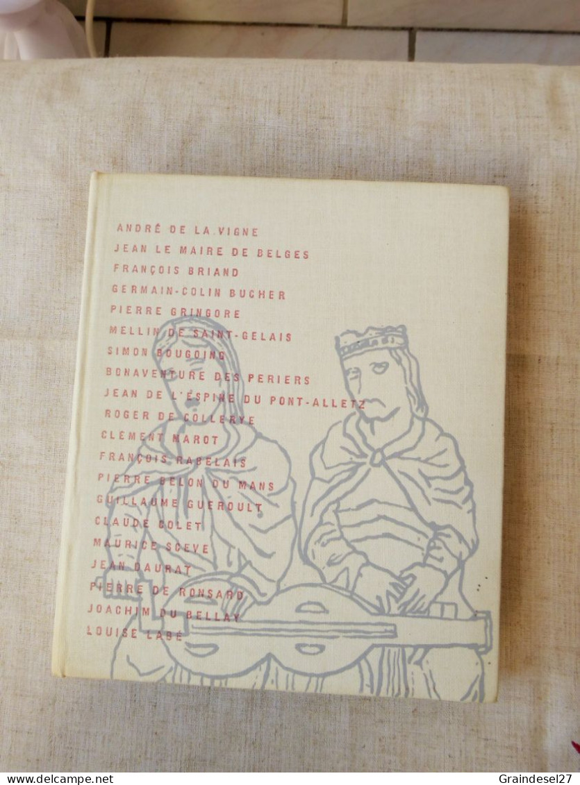 Anthologie De La Poésie Du Passé, Le XVI E Siècle  De Paul Eluard, Numéroté, édition Le Club Français Du Livre 1954 - Autores Franceses