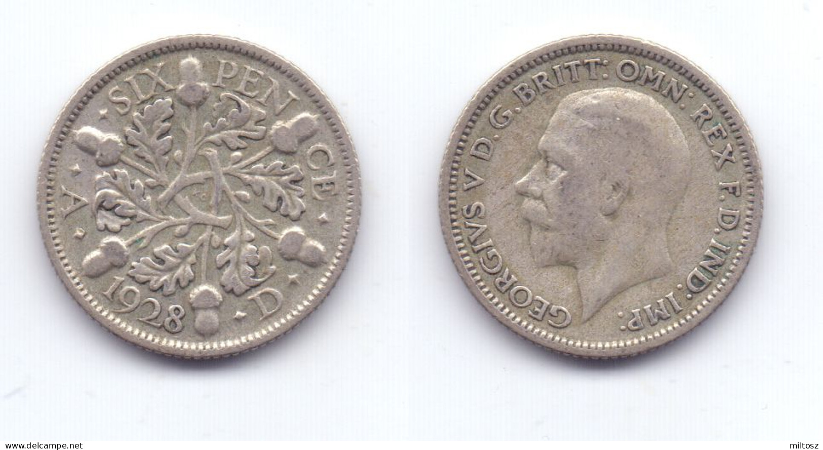 Great Britain 6 Pence 1928 - H. 6 Pence