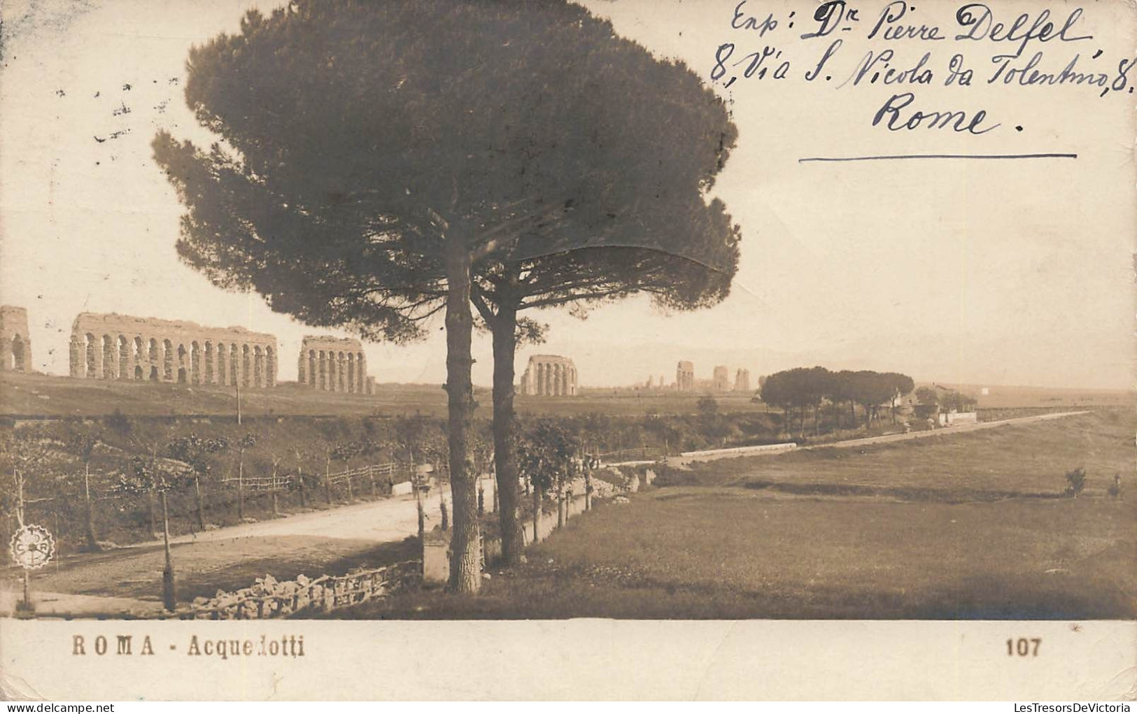 ITALIE - Roma - Acquedotti - Carte Postale Ancienne - Autres & Non Classés