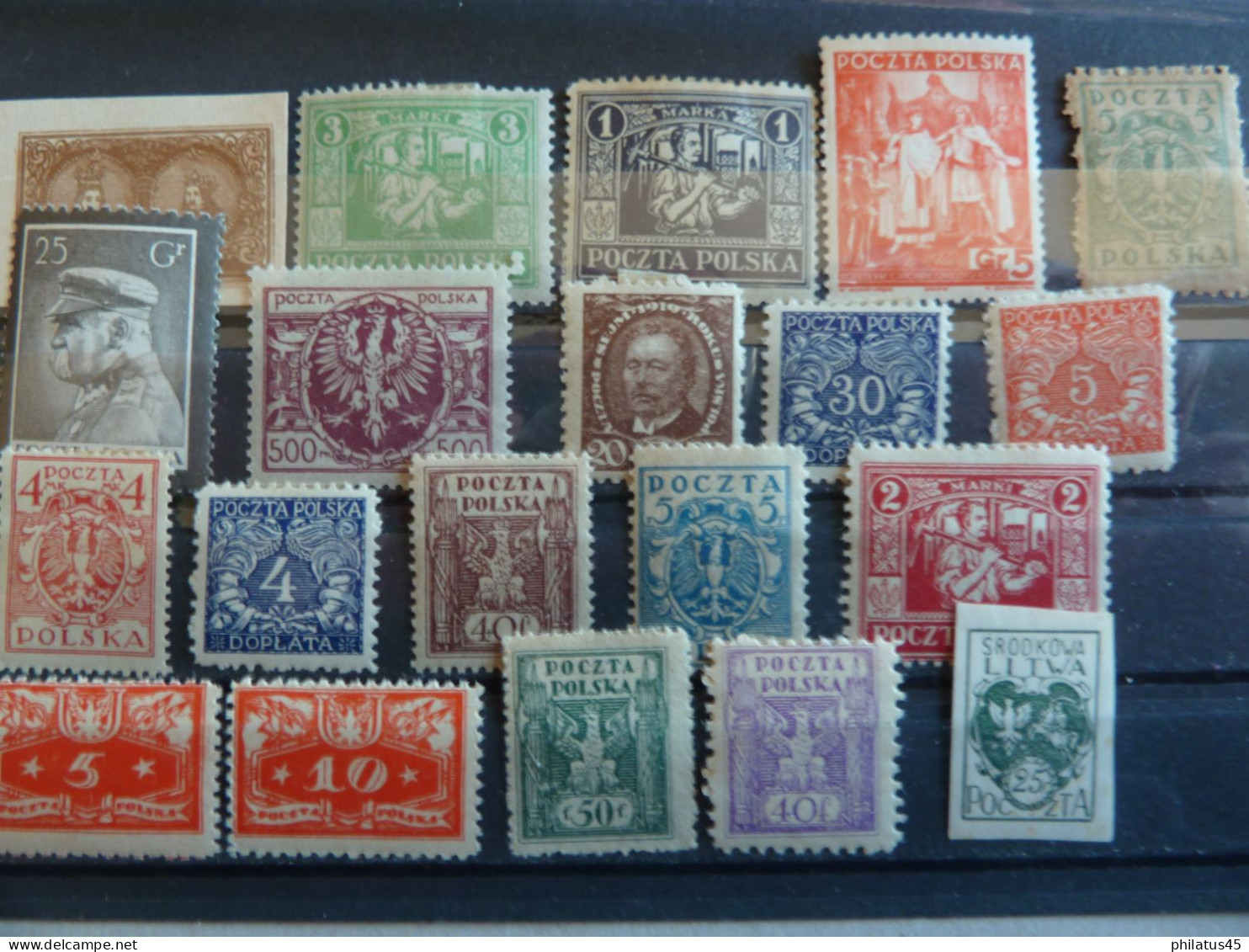 POLOGNE LOT DE  TIMBRES ANCIENS  NEUFS **/*/(*) - Unused Stamps