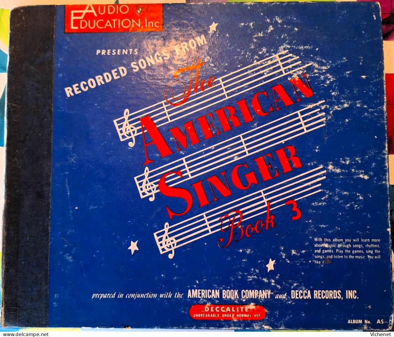 Compilation "The American Singer" - Book 3 - 25 Cm - 78 RPM - Formatos Especiales
