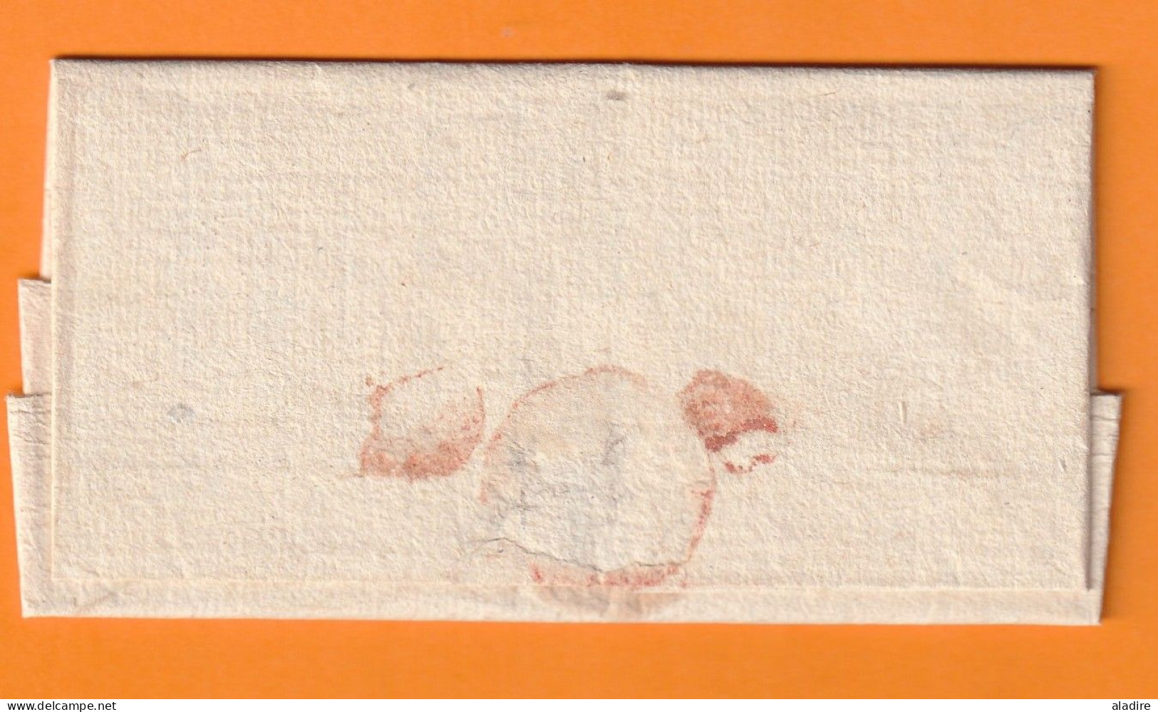 1727 - Marque Postale Manuscrite Sur Lettre De Mâcon, Saône-et-Loire - Taxe 3 - Règne De Louis XV - 1701-1800: Précurseurs XVIII