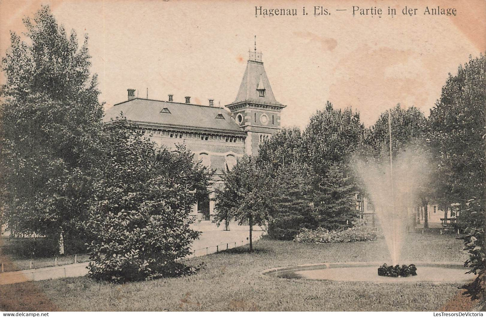 FRANCE - Hagenau - Partie In Der Anlage - Carte Postale Ancienne - Haguenau