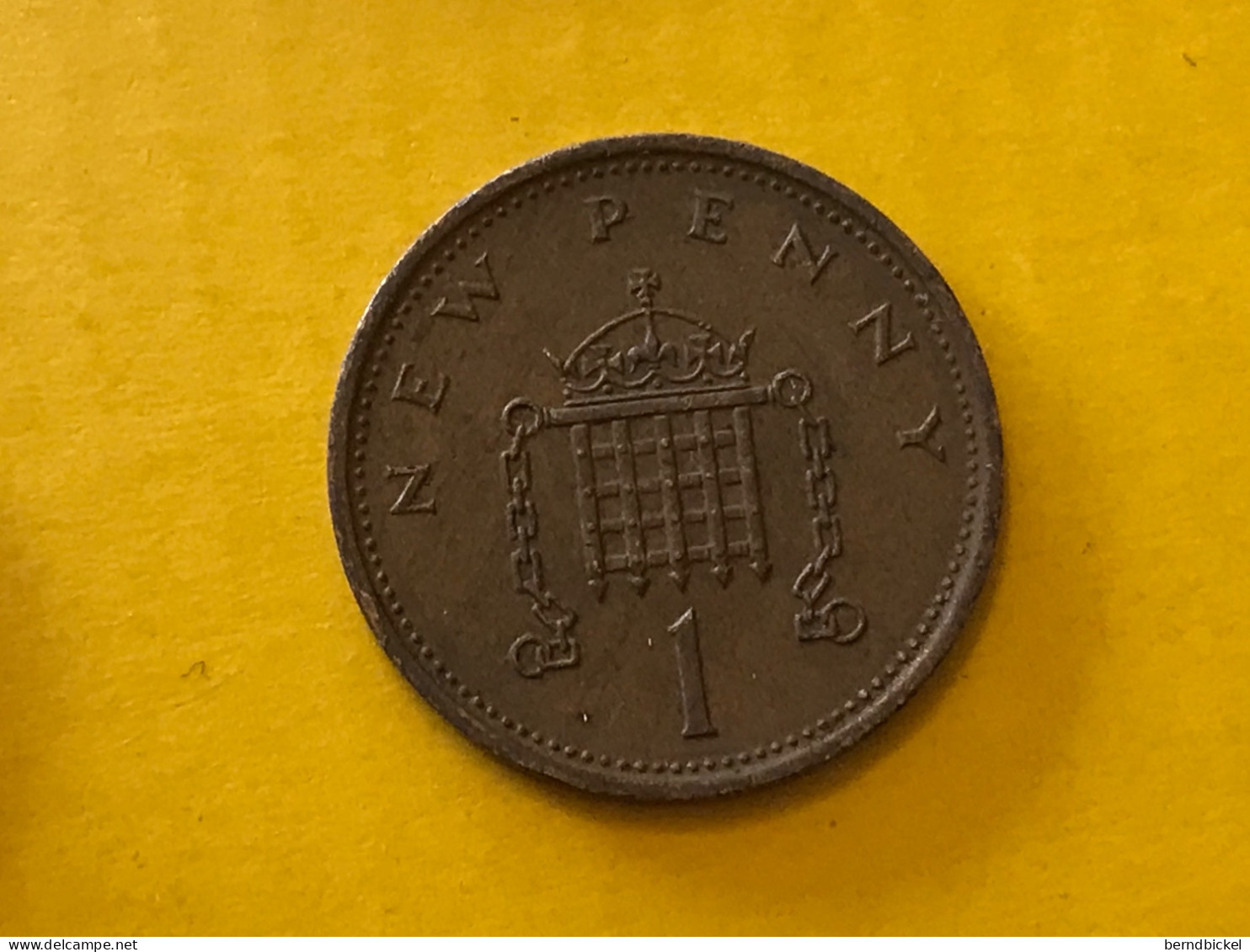 Münze Münzen Umlaufmünze Großbritannien 1 Penny 1973 - 1 Penny & 1 New Penny