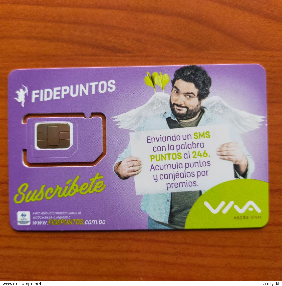 Bolivia - Viva - Fidepuntos - Suscríbete (standard,micro,nano SIM) - GSM SIM - Mint - Bolivia