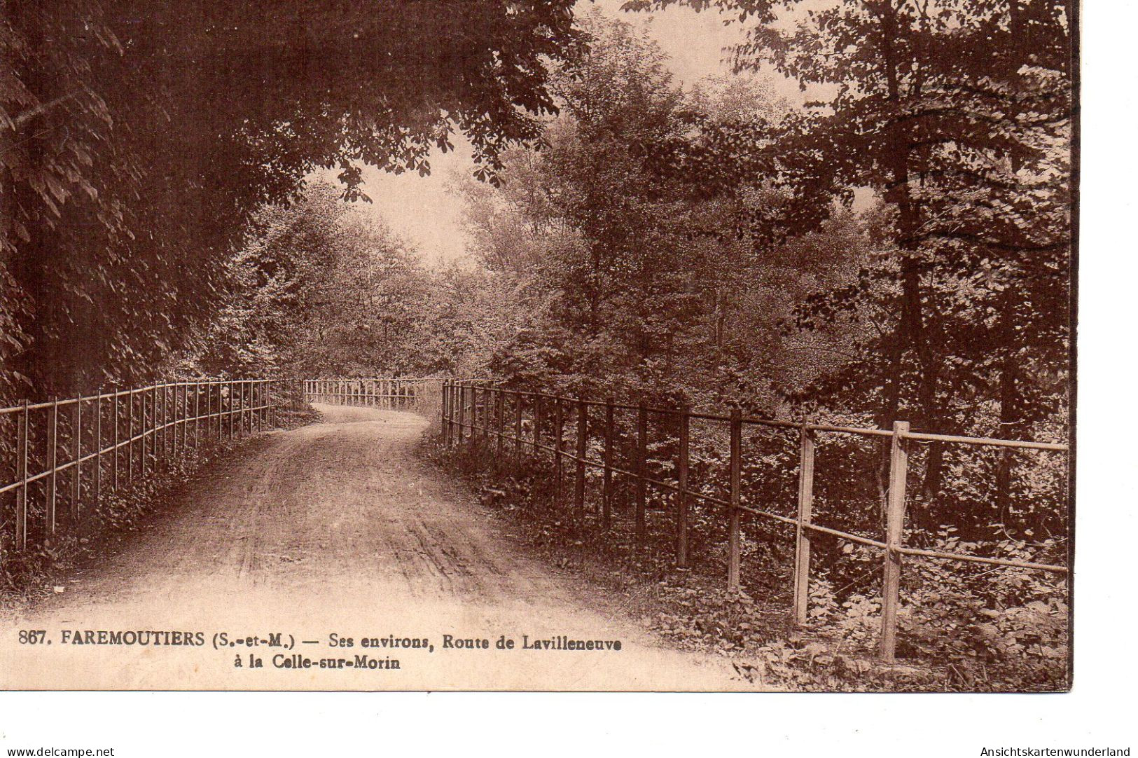 013231 Faremoutiers - Ses Environs, Route De Lavilleneuve à La Celle-sur-Morin 1939 - Faremoutiers