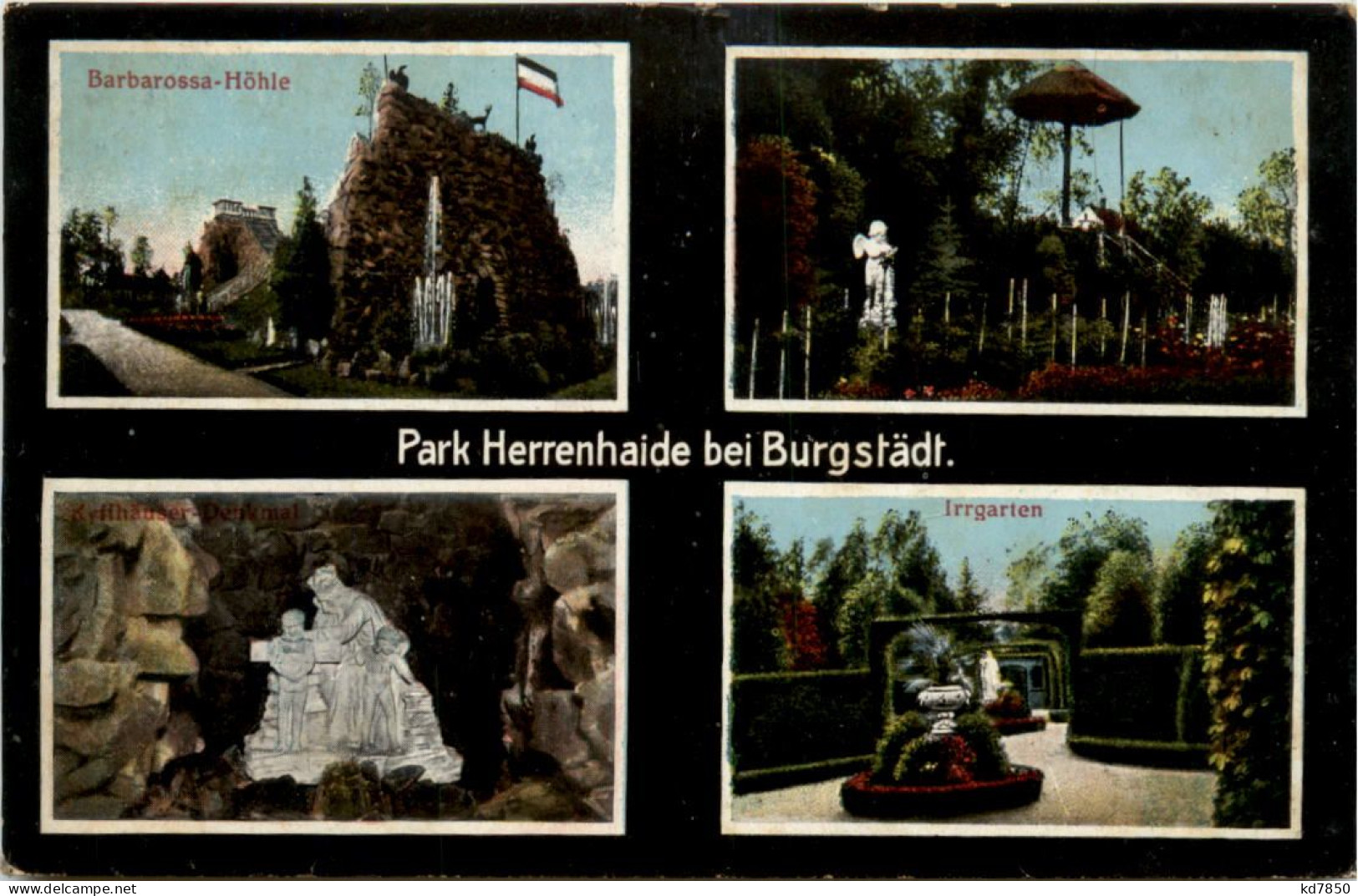 Park Herrenhaide Bei Burgstädt, Div. Bilder - Burgstädt