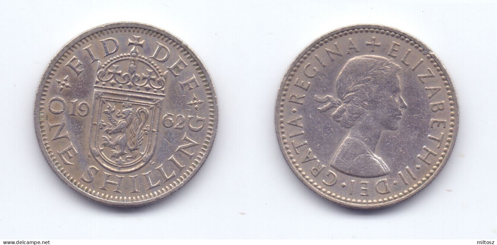 Great Britain 1 Shilling 1962 Scottish Crest - I. 1 Shilling