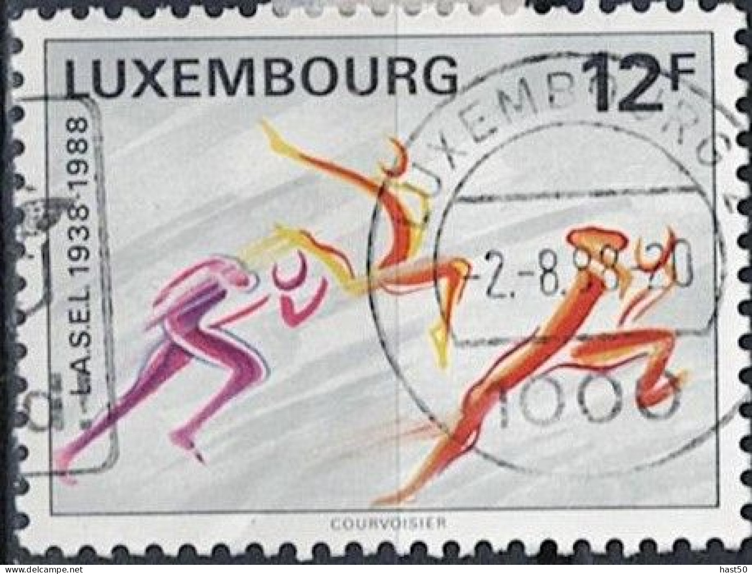 Luxemburg - 50 Jahre Liga Der Sportvereine (MiNr: 1203) 1988 - Gest Used Obl - Usati