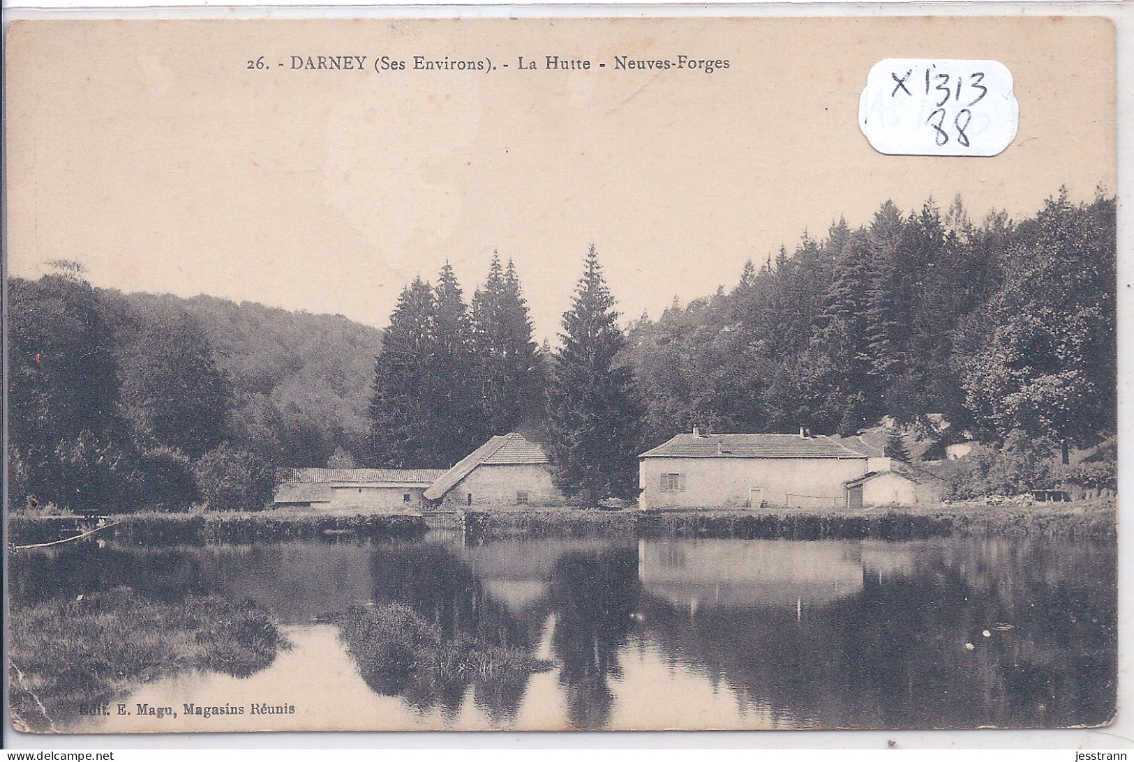 DARNEY- LA HUTTE- NEUVES-FORGES - Darney