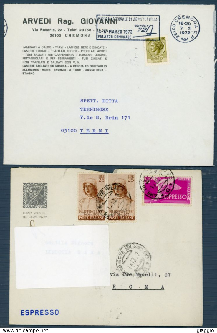 °°° Francobolli N. 4507 - Lotto Buste Varie 6 Pezzi °°° - Collections