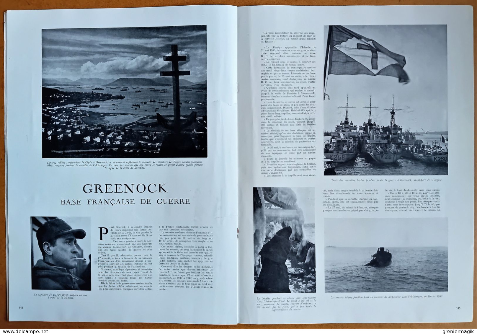 France Illustration N°19 09/02/1946 USA/Italie/Greenock/Cabinet Félix Gouin/Gaston Chopard/Finlande/ONU à Londres