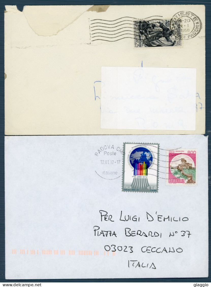 °°° Francobolli N. 4508 - Lotto Buste Varie 6 Pezzi °°° - Collections