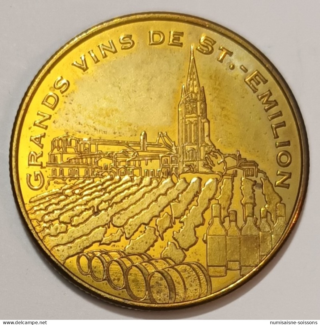 33 - SAINT-EMILION - GRANDS VINS - MEDAILLE DE COLLECTION - Sin Fecha