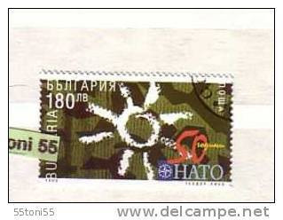 1999 50th Anniversary Of NATO  1v.-used (O)  Bulgaria / Bulgarie - Gebraucht