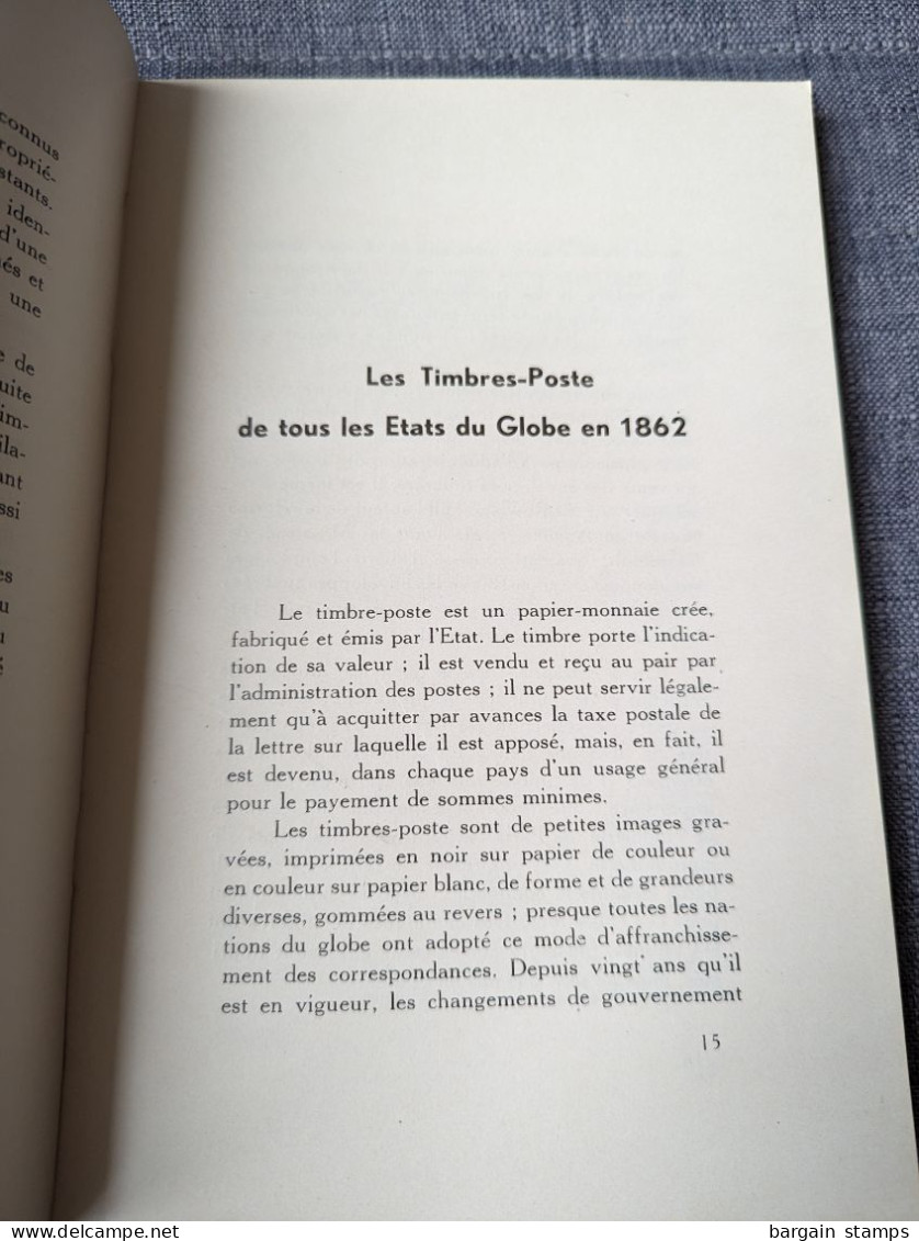 Les Timbres-Poste De Tous Les Etats Du Globe En 1862 - 1ère Partie - Europe - Natalis Rondot - 	1935 - Handboeken