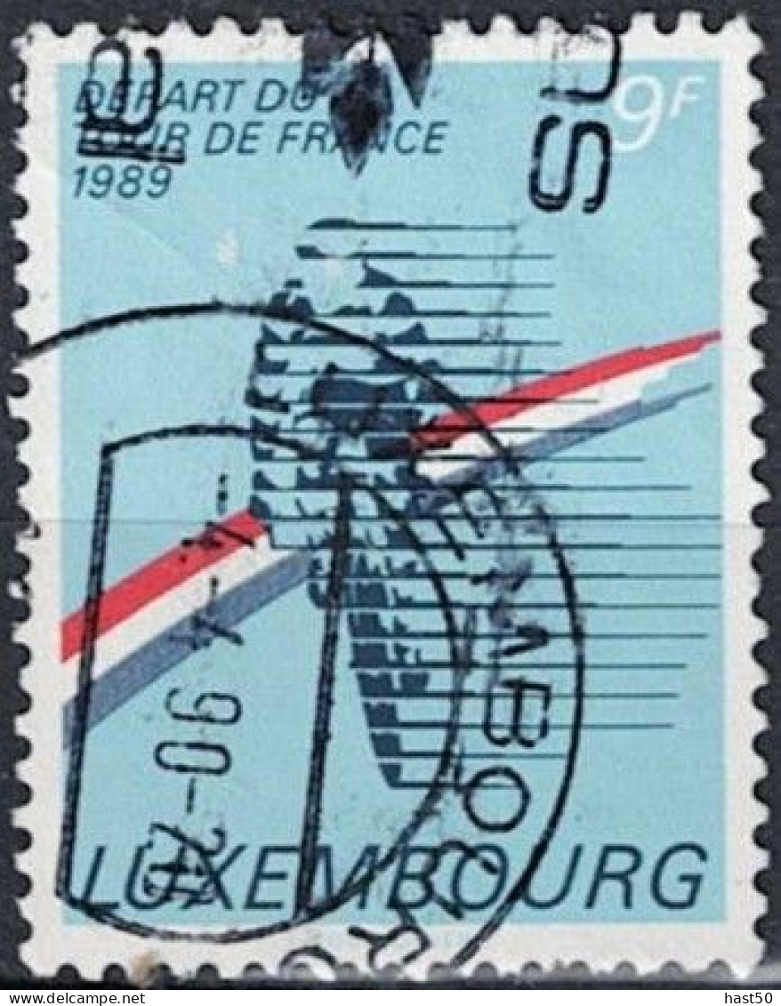 Luxemburg - Start Der Tour De France (MiNr: 1224) 1989 - Gest Used Obl - Used Stamps