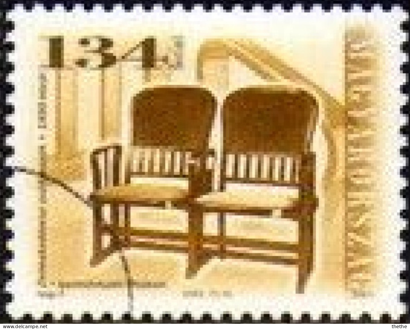 HONGRIE - Chaises Et Fauteuils De Style - Used Stamps