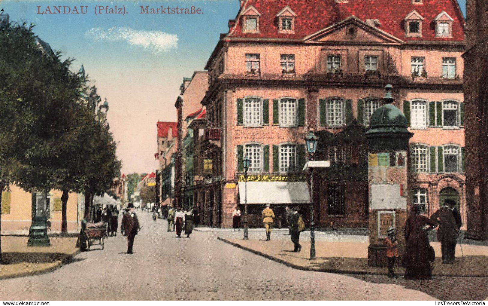 ALLEMAGNE - Landau - Marktstrabe - Carte Postale Ancienne - Landau